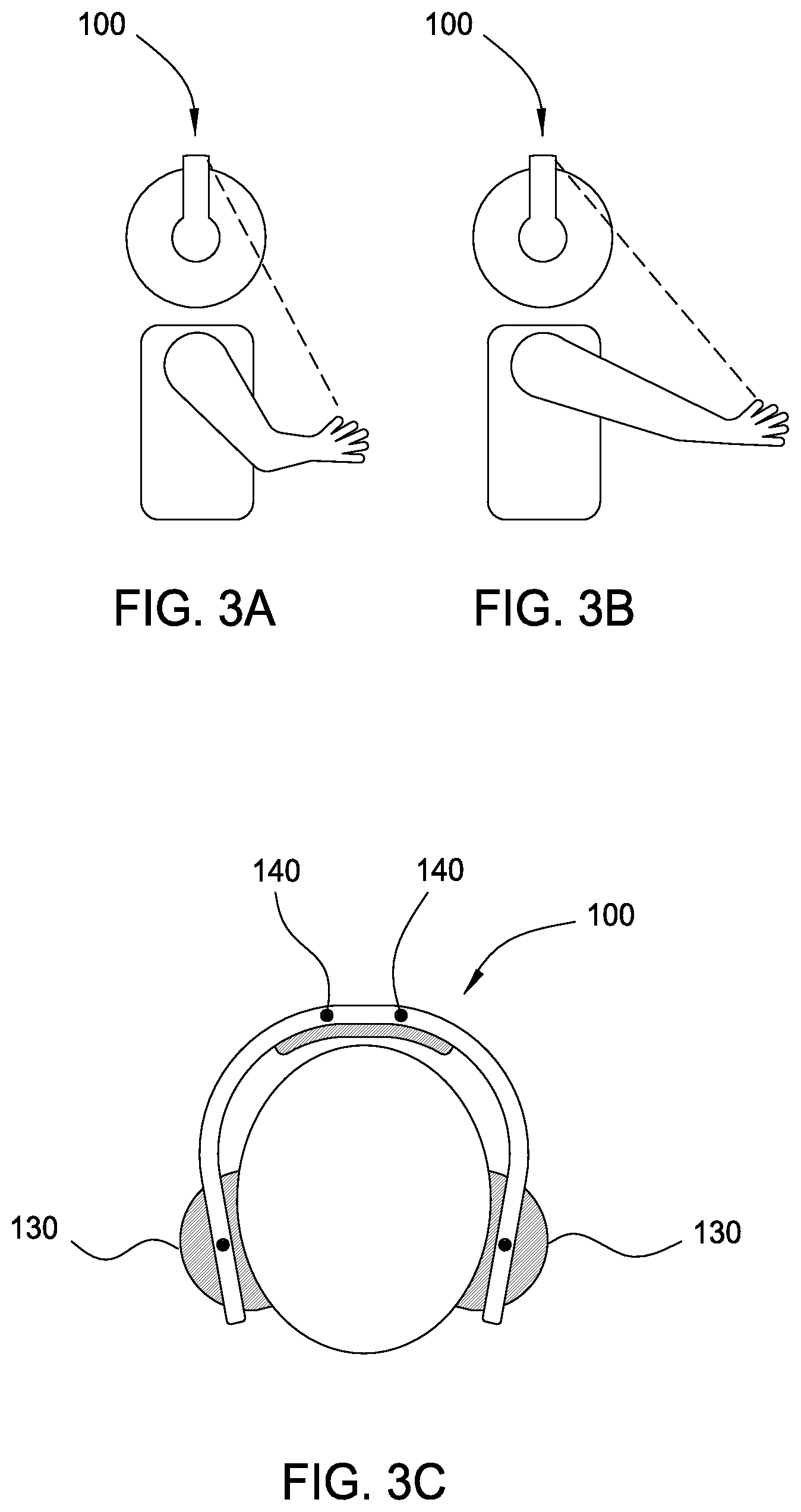 Figure from the granted patent for the gesture interactive wearable spatial audio system